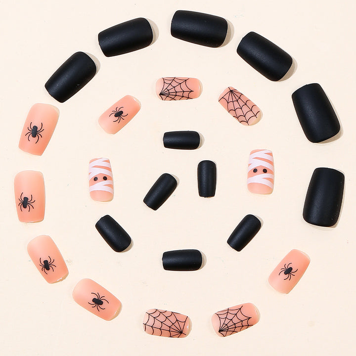 Halloween-Inspired Spooky Nail Art Extensions Kalsten