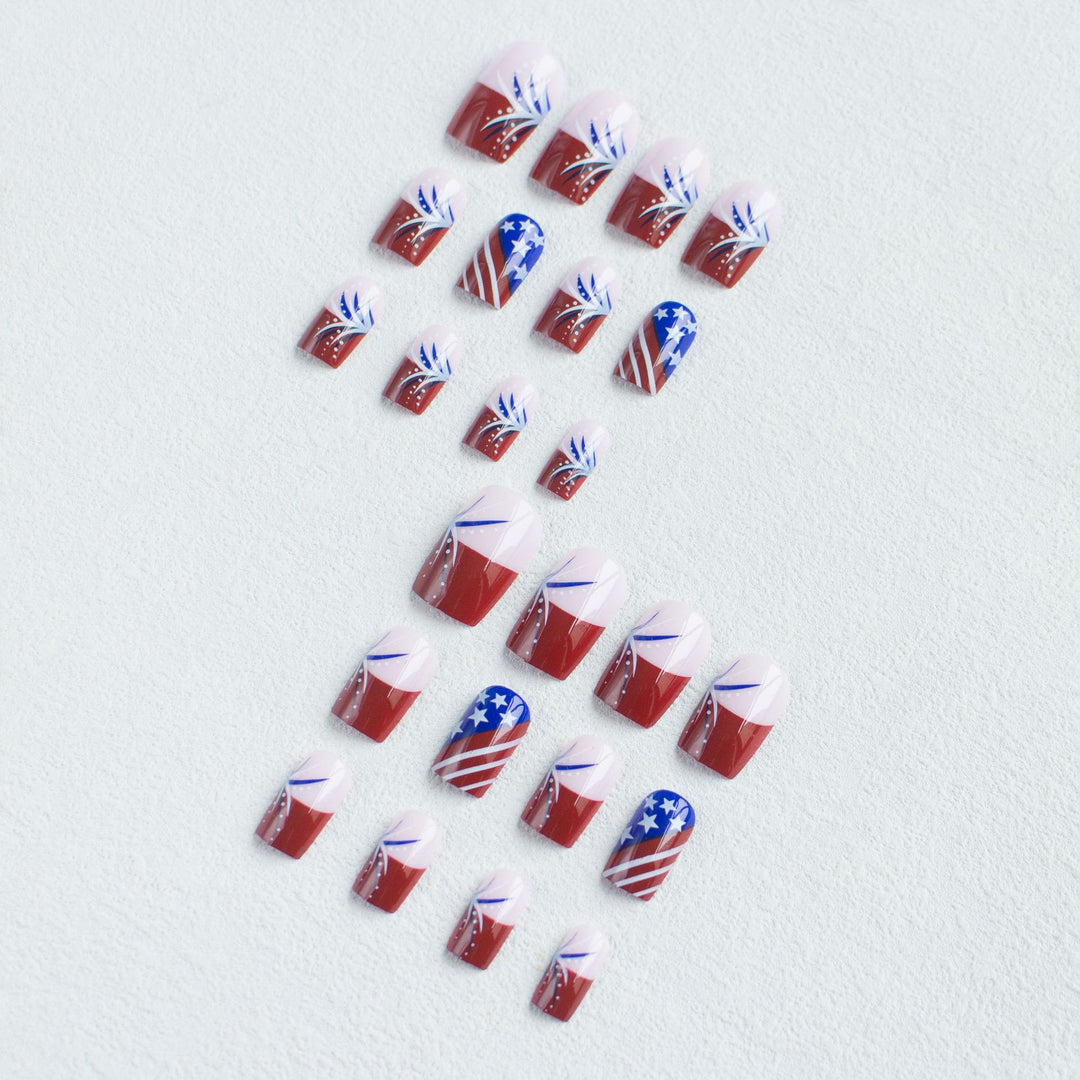 Patriotic Nail Art Set