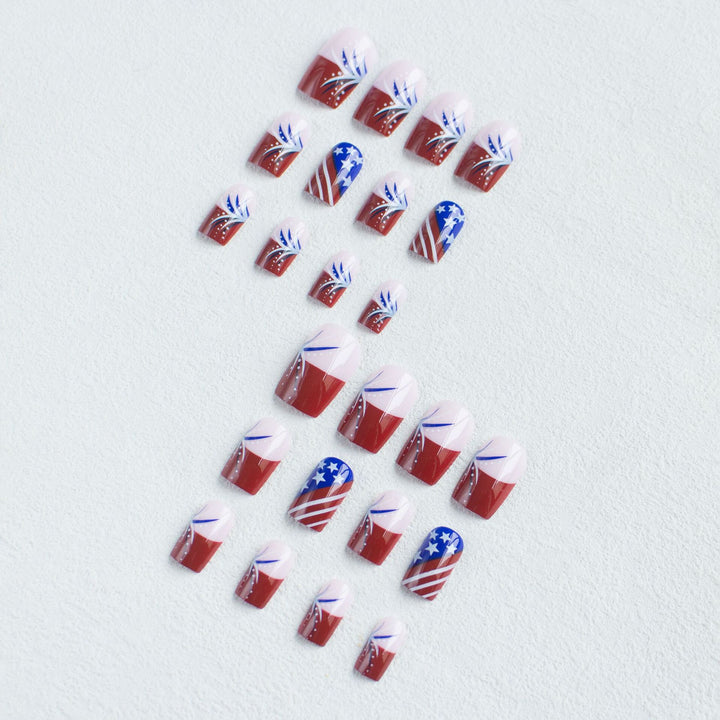 Patriotic Nail Art Set