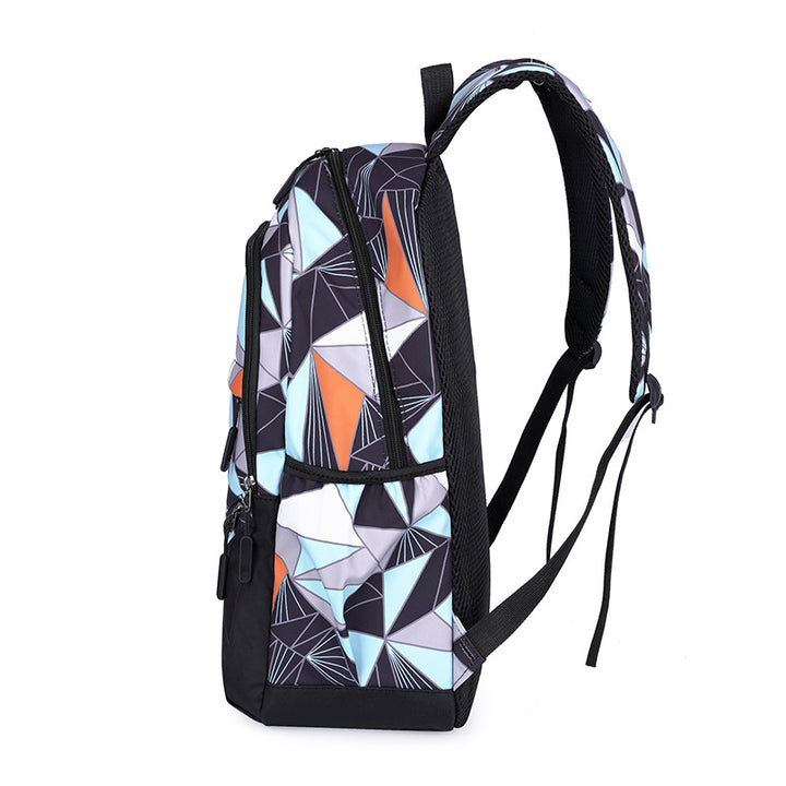 School backpack with multiple compartments and matching accessories Kalsten