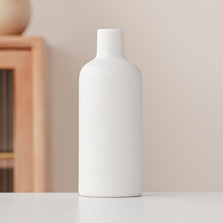 Structured Egg-shaped Decorative Vase