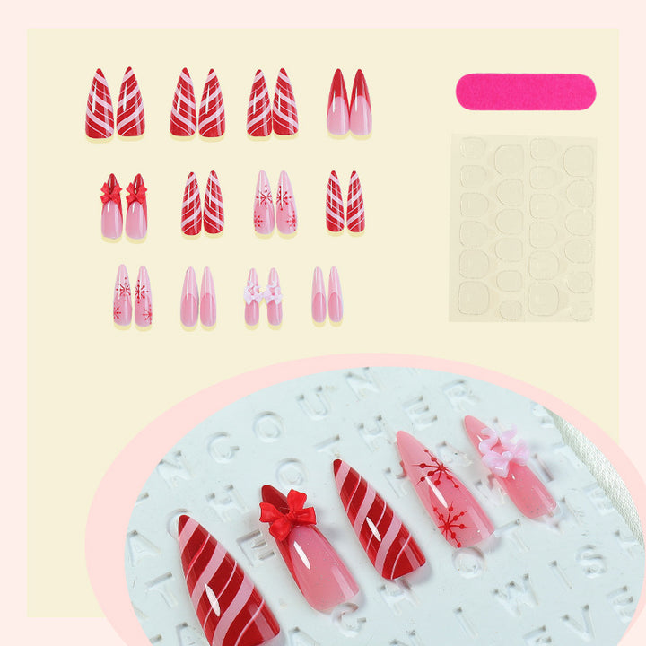 Festive Themed Press-On Nail Collection Kalsten