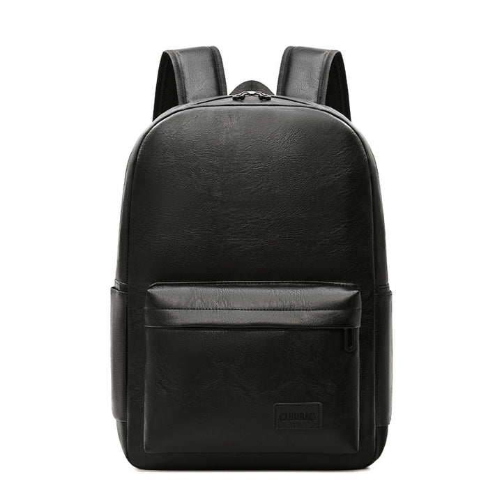Leather Textured Backpack Kalsten