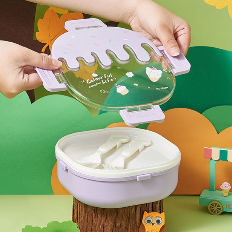 Playful Dessert-Themed Lunch Box