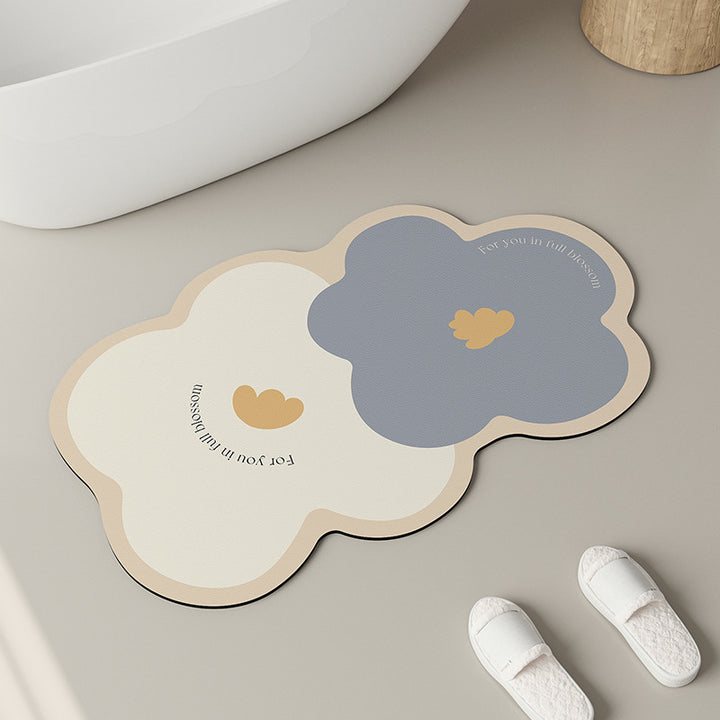 Decorative Shower Mat Kalsten