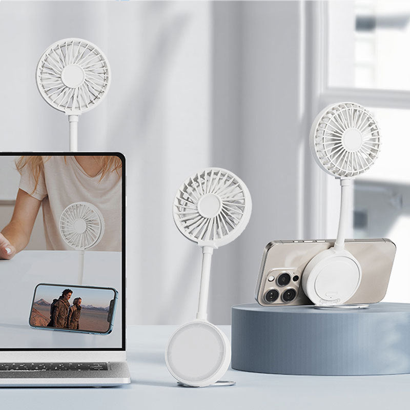 Women's portable smartphone fan with flexible holder Kalsten