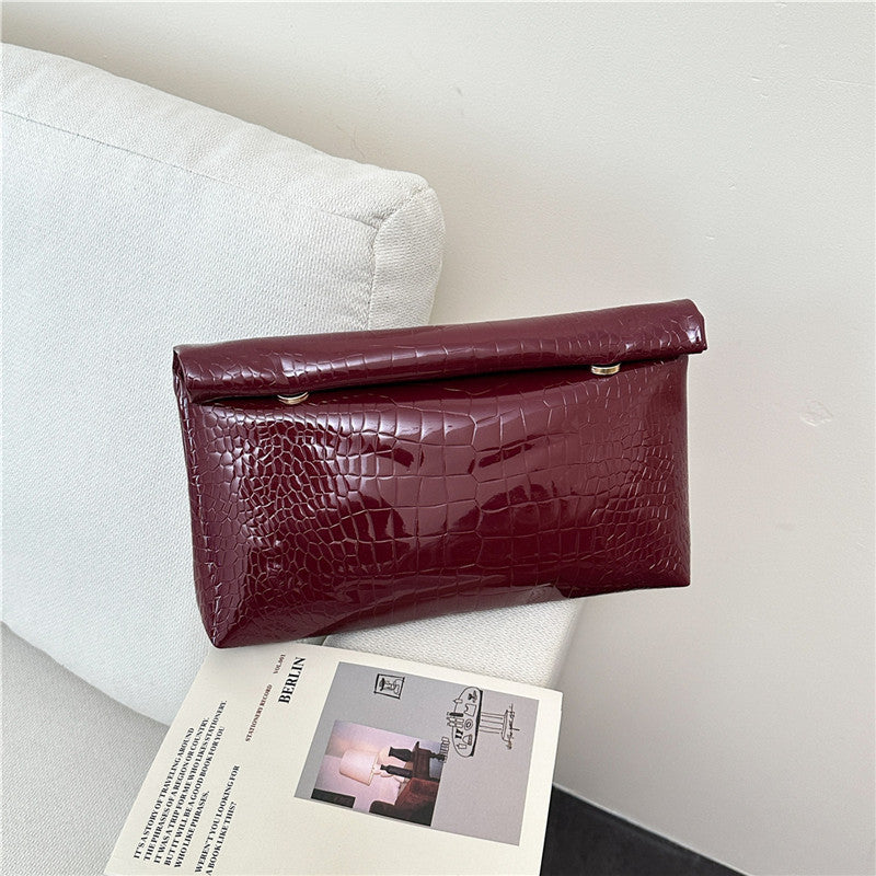 WoElegant Crocodile Pattern Clutch Bag Kalsten
