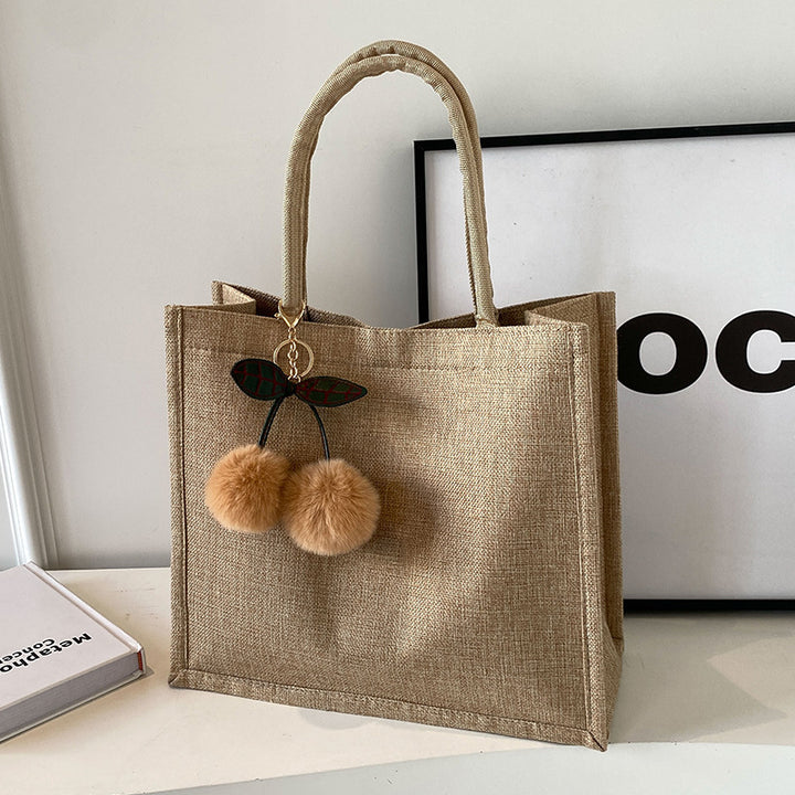 Eco-Friendly Jute Tote Bag