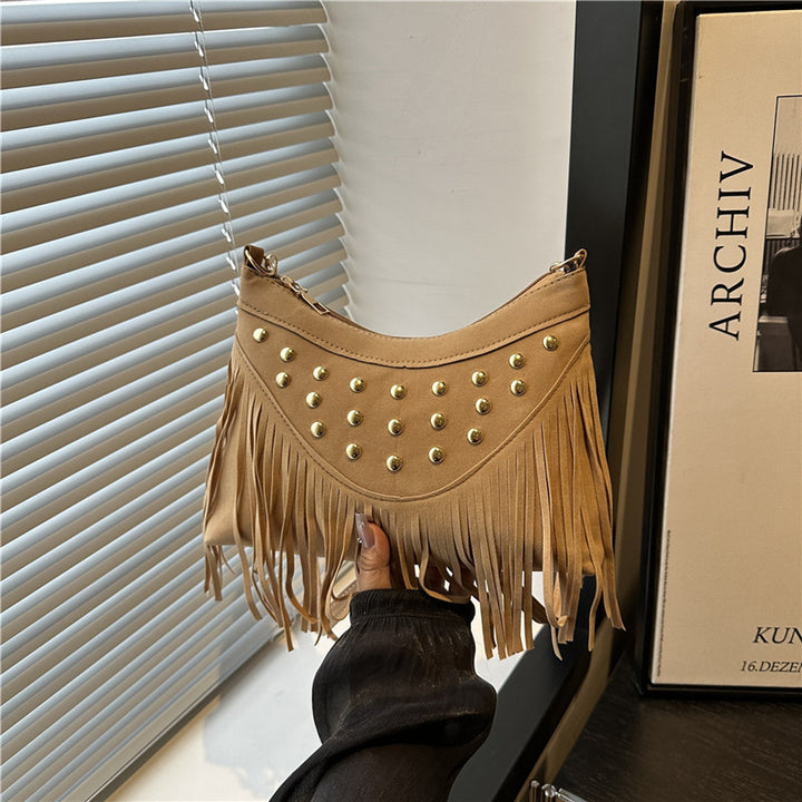 Decorative Fringe Crossbody Bag Kalsten
