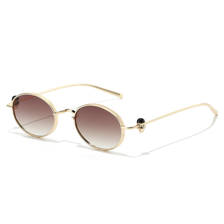 Geometric Stylish Round Sunglasses Kalsten