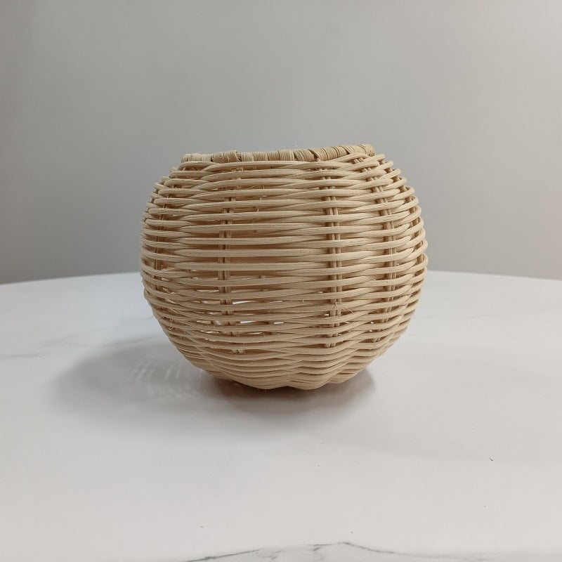 Decorative Woven Sphere Basket Kalsten
