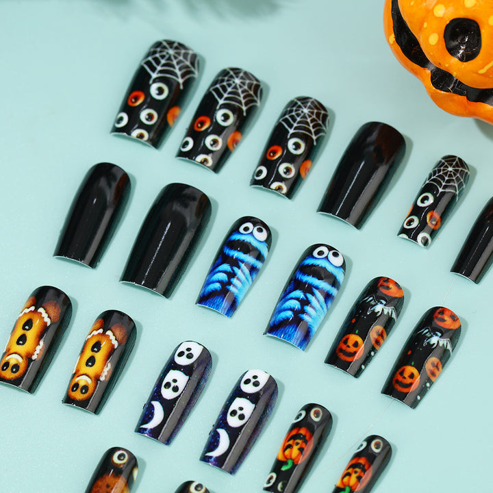 Creative Halloween-style art nails Kalsten