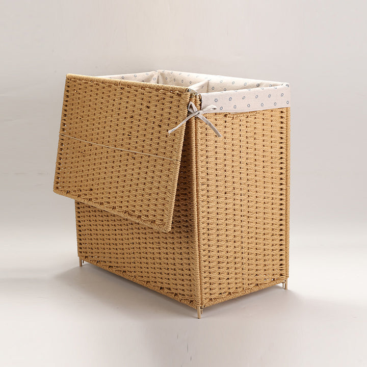Handwoven Rectangular Storage Basket Kalsten