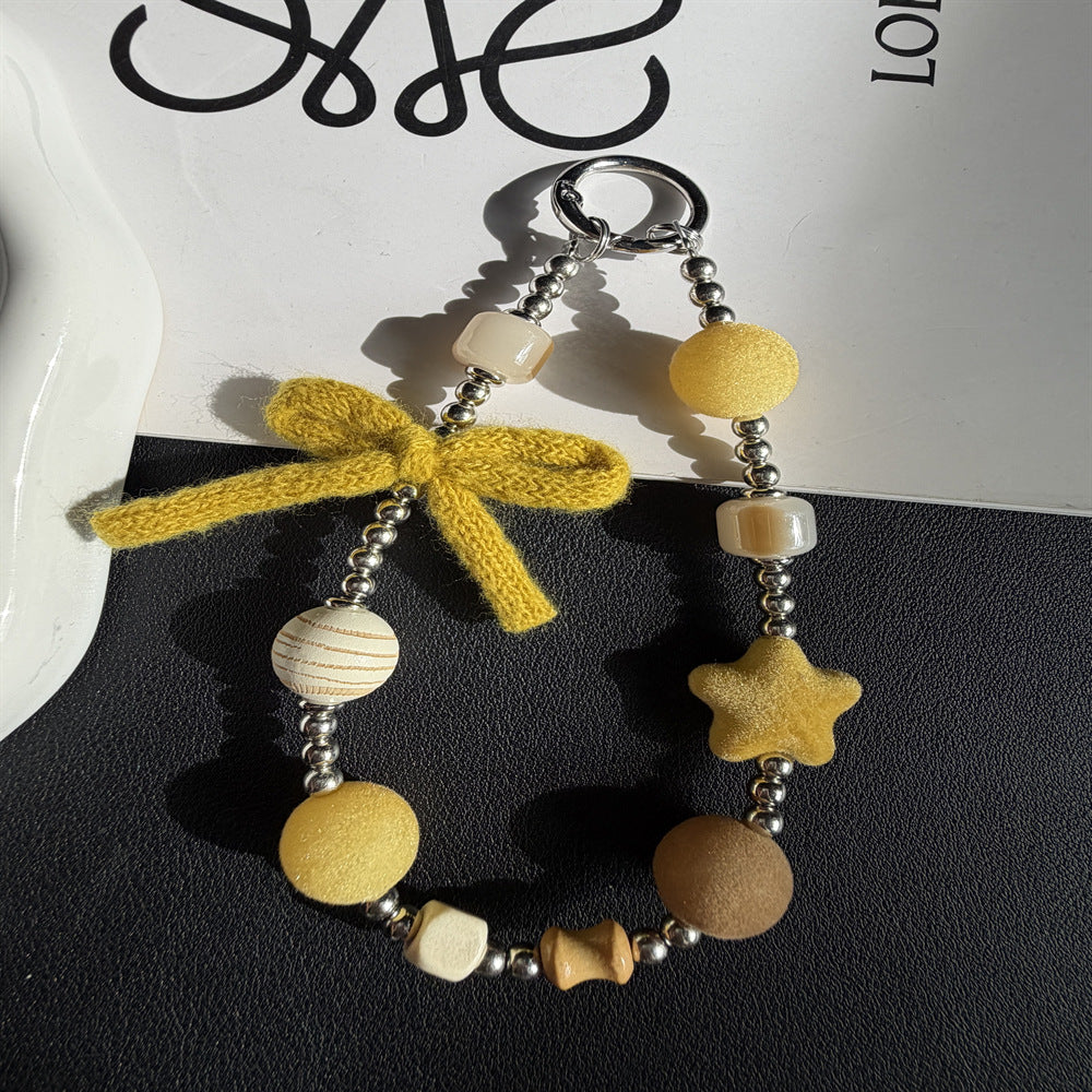 Decorative Beaded Charm Keychain Kalsten 1790135764