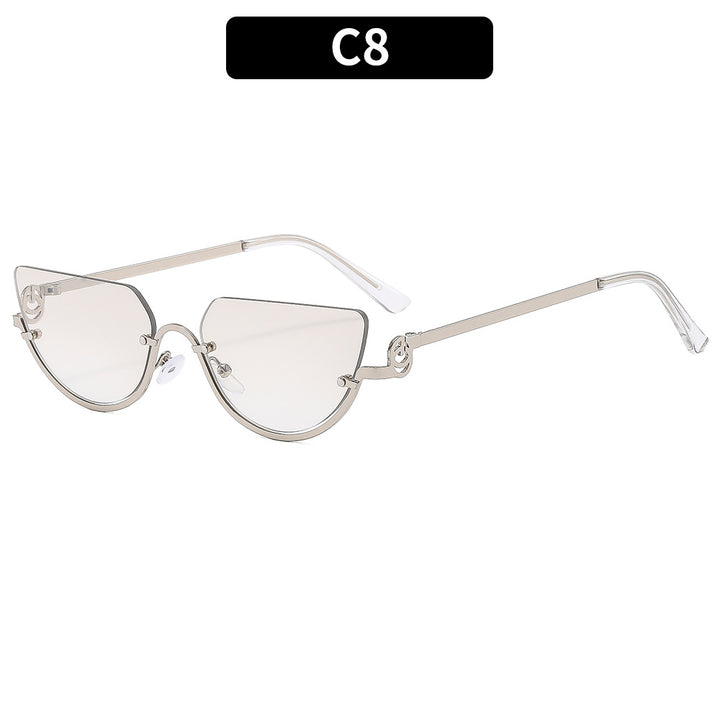 Futuristic Cat-Eye Sunglasses