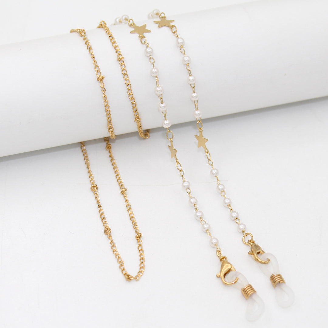 Elegant Star-Linked Eyewear Chain Kalsten