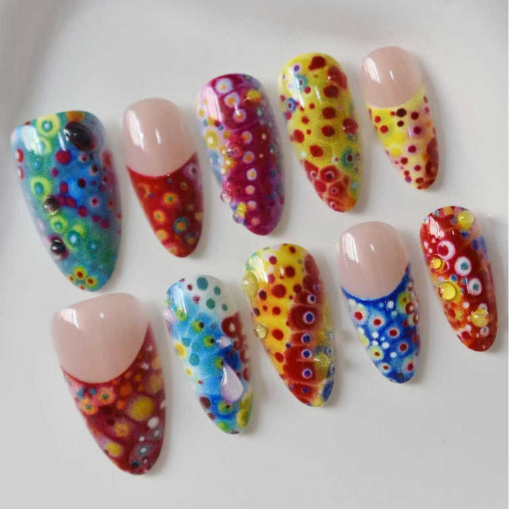 Artistic Decorative Nail Extensions Kalsten