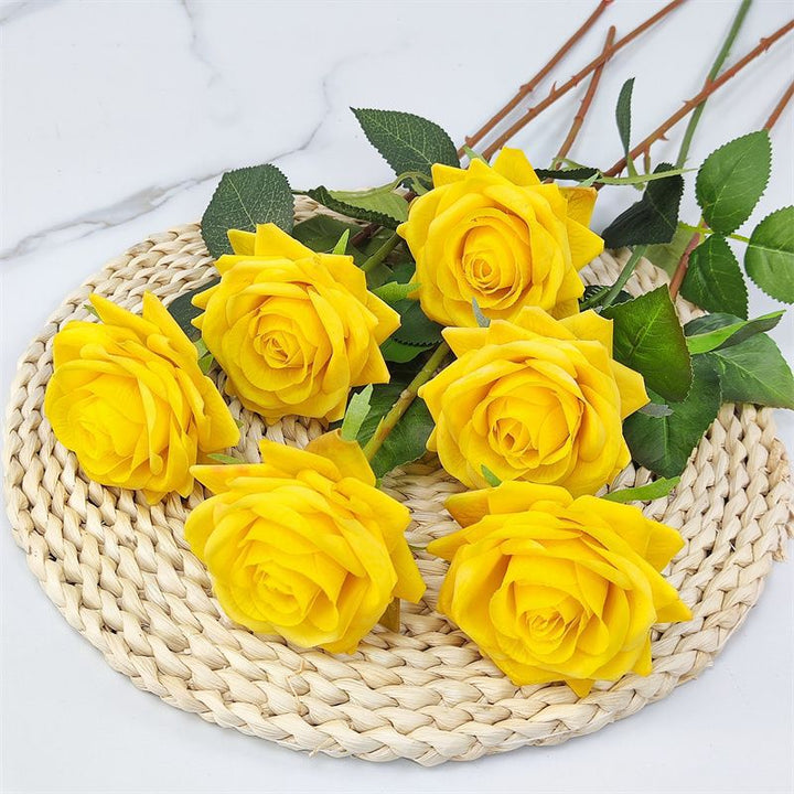 Artificial Floral Rose Stem Bouquet