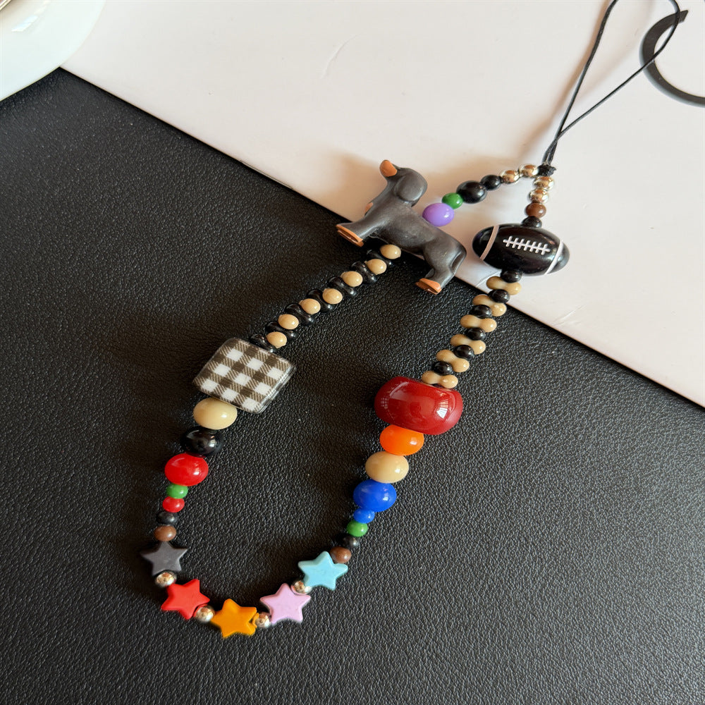 Creative Themed Beaded Eyewear Holder Kalsten