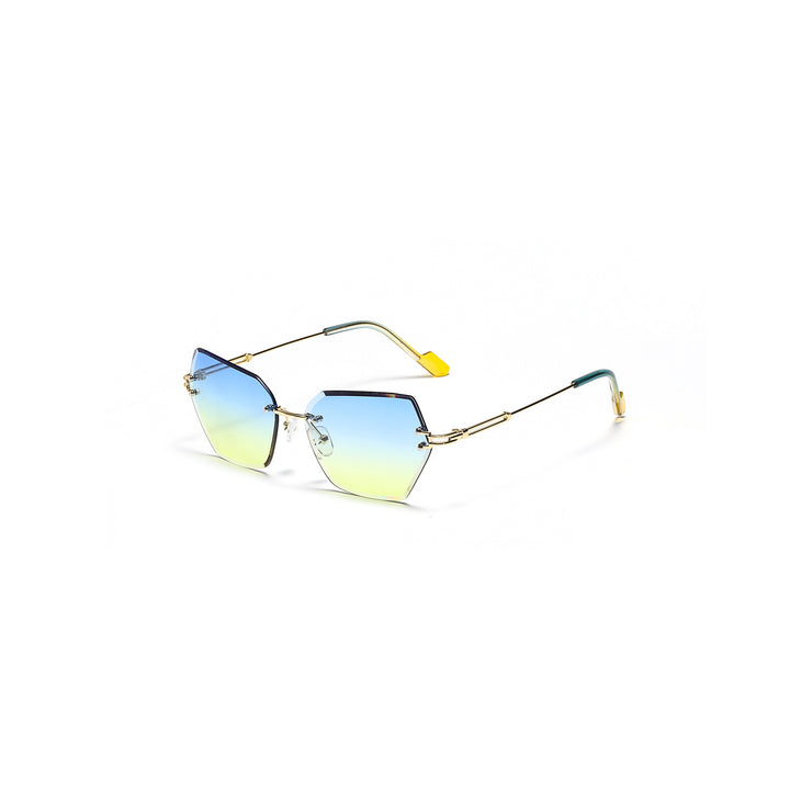 Women's modern sunglasses with stylish hexagonal frame Kalsten