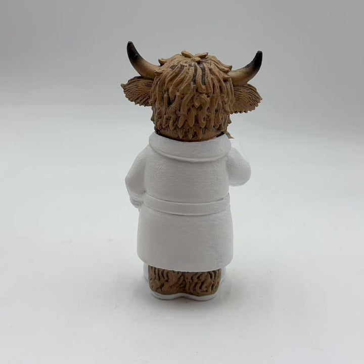 Funny Highland Cattle Bathroom Figure Kalsten