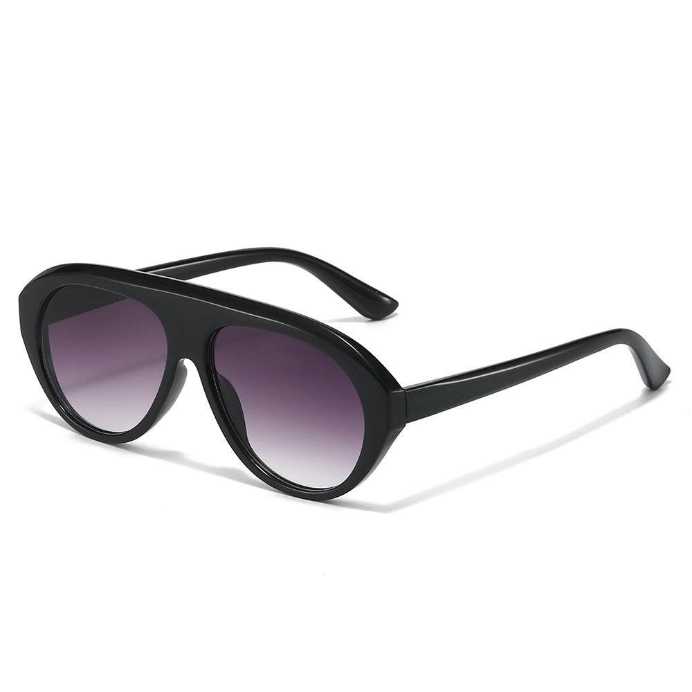 Oversized Geometric Aviator Sunglasses Kalsten