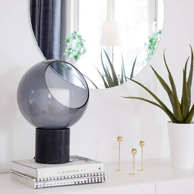 Contemporary Glass Table Lamp
