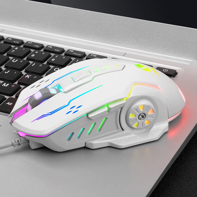High-Performance Wired Gaming Mouse with RGB Lighting Kalsten