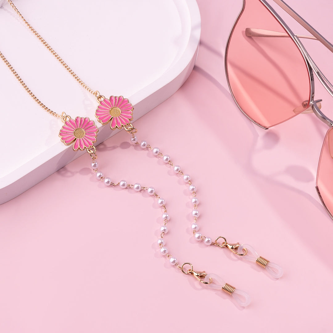 Floral Design Eyewear Chain Kalsten