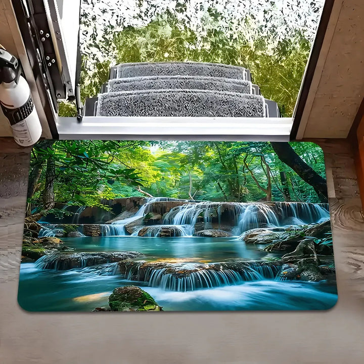 Abstract Floor Mat