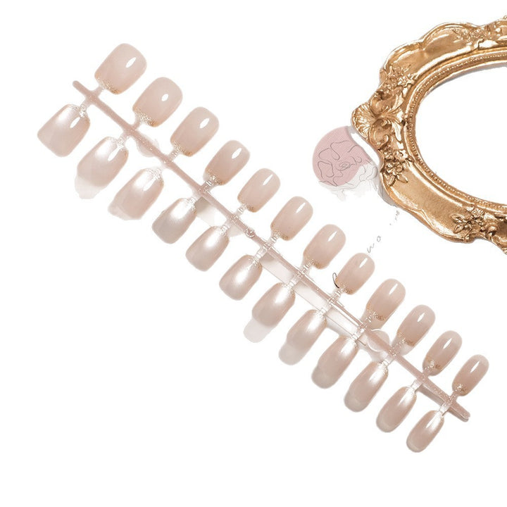 Elegant Glossy Ombre Press-On Nails Kalsten