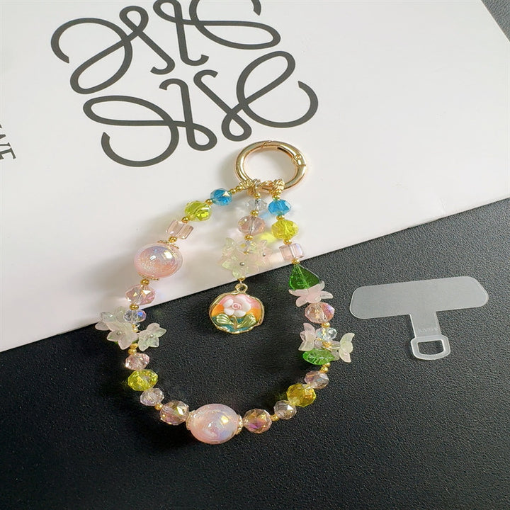 Decorative Beaded Charm Keychain Kalsten 1790135796