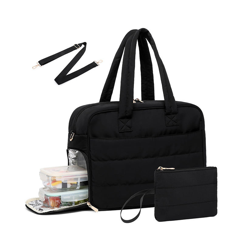 Insulated Lunchbox Bag with Separate Storage Compartment Kalsten