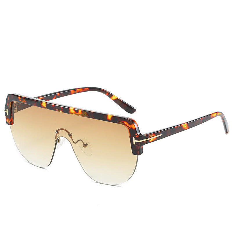 Contemporary Full-Frame Shield Sunglasses Kalsten