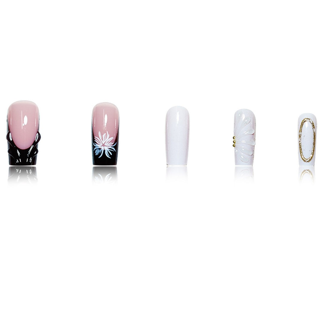 Decorative Flower Nail Art Extensions Kalsten