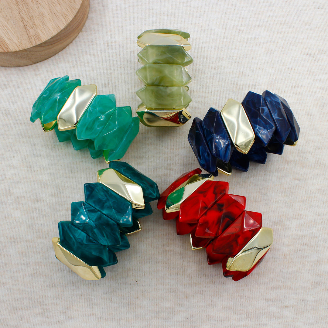 Geometric Resin Bracelet Kalsten