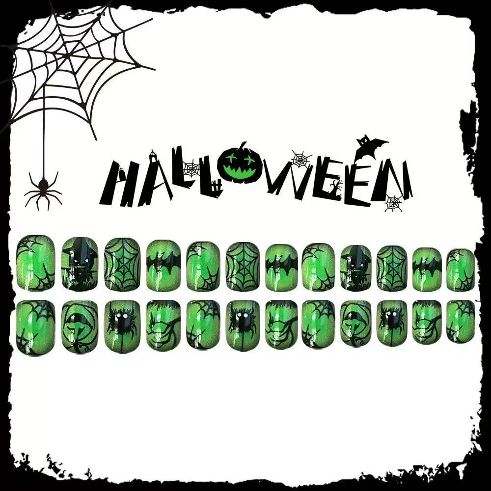 Halloween Nail Art Set with Creative 3D Designs Kalsten