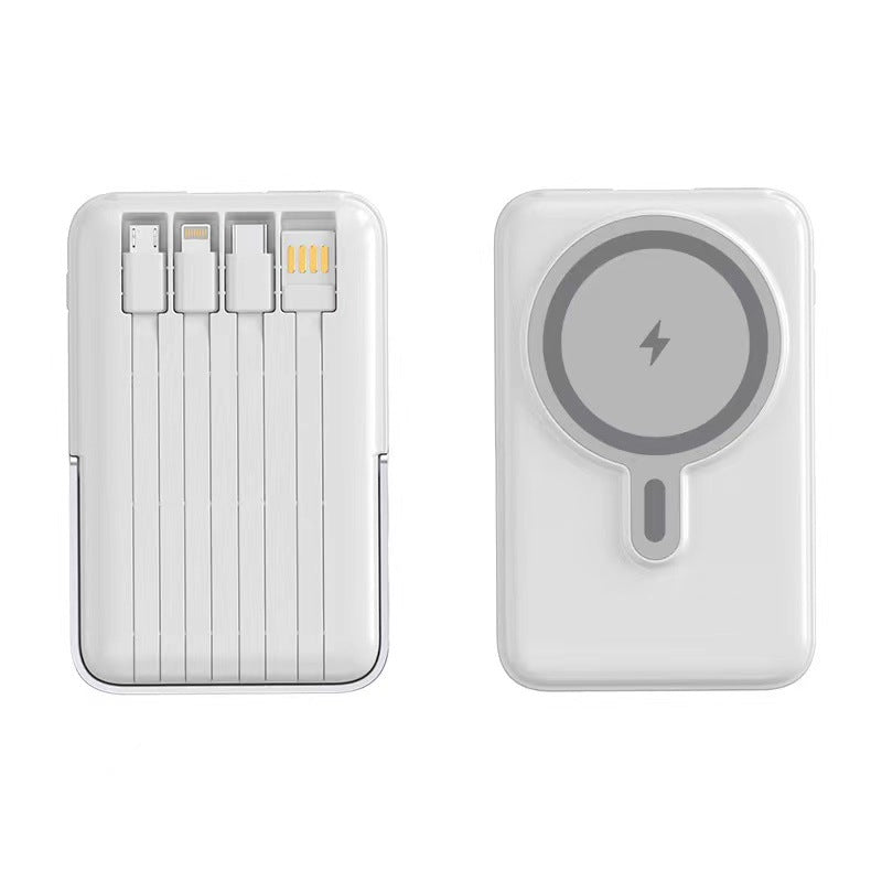 Powerbank with Integrated Wireless Charger and Multifunctional Ports Kalsten