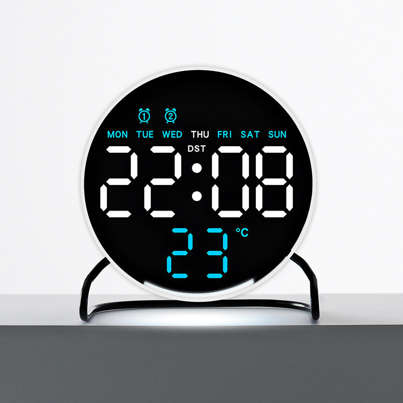 Digital alarm clock with temperature and calendar display Kalsten