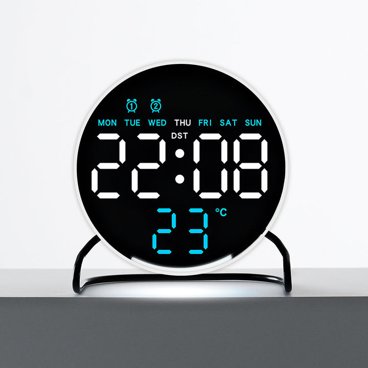 Digital alarm clock with temperature and calendar display Kalsten
