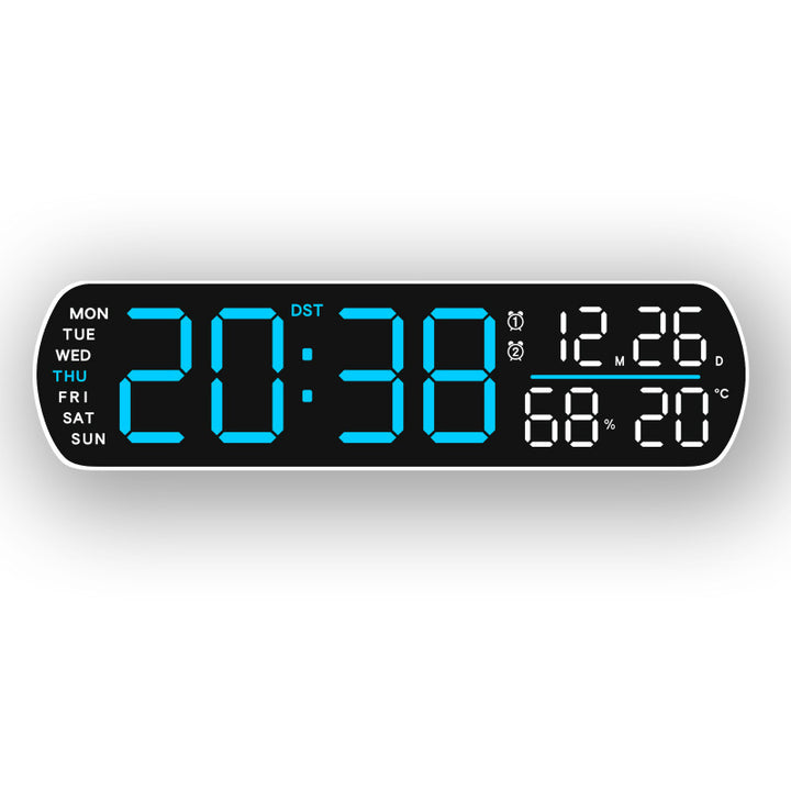 Digital Wall Clock with Multifunctional Display Kalsten