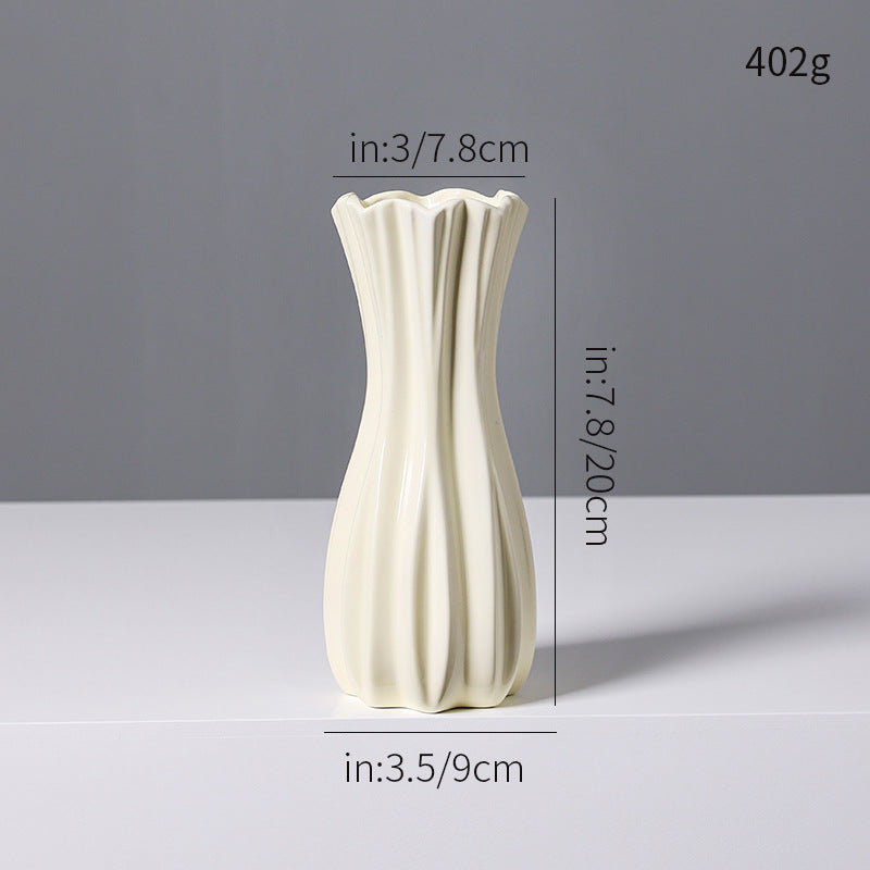 Elegant Coated Ceramic Vase