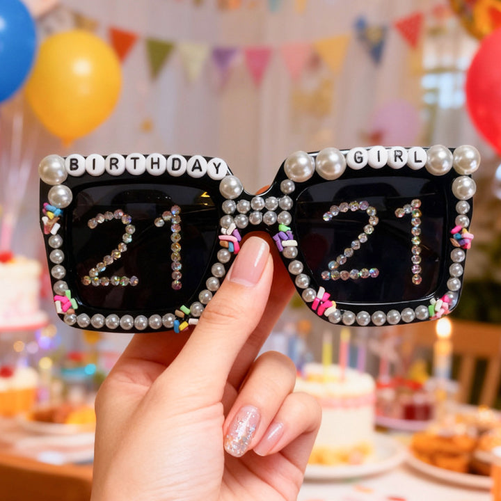 Birthday Celebration Themed Sunglasses Kalsten