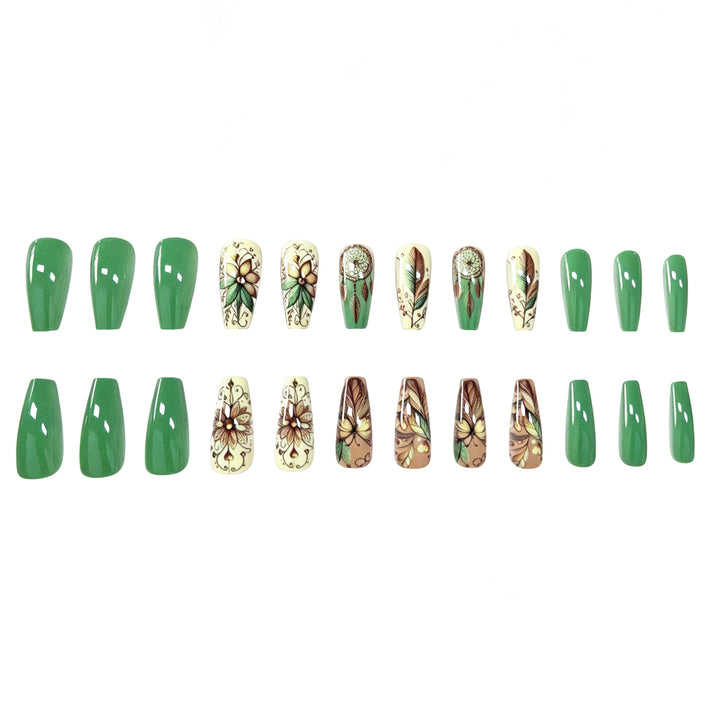 Floral-Inspired Articulated Nail Enhancements Kalsten