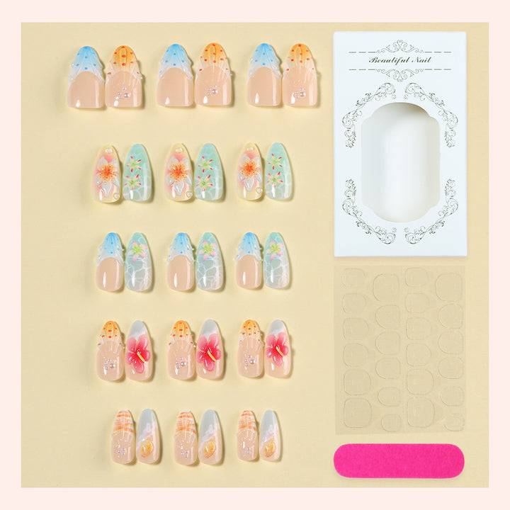 Artistic Floral Nail Art Set kalsten