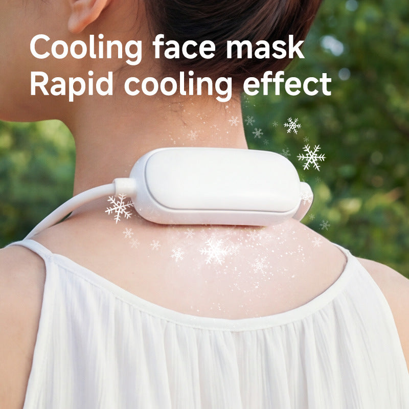 Unisex nan dual air-pod neckband personal cooling fan Kalsten