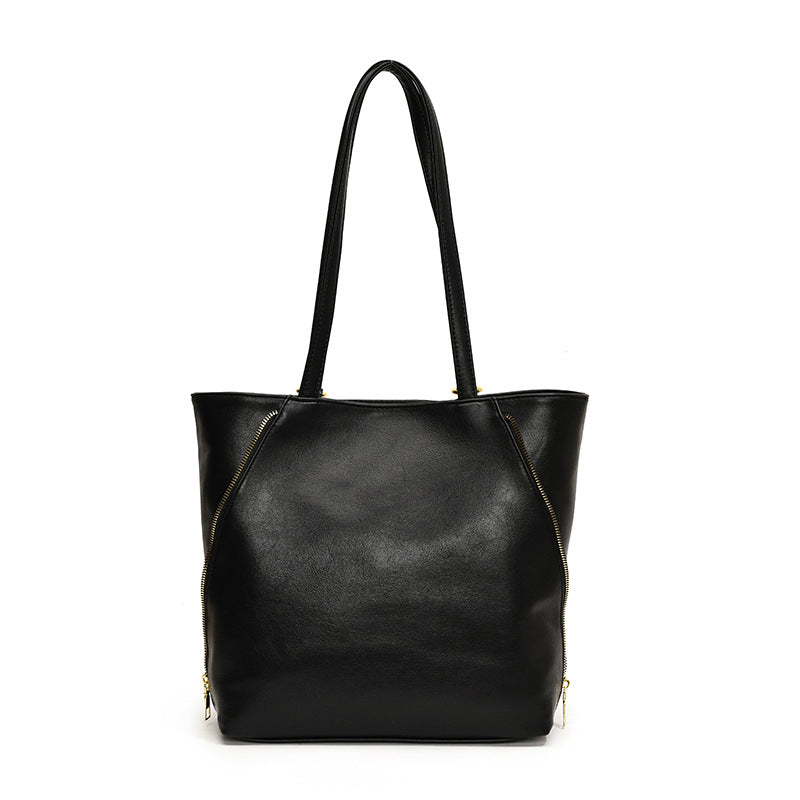 Elegant Faux Leather Tote Bag Kalsten