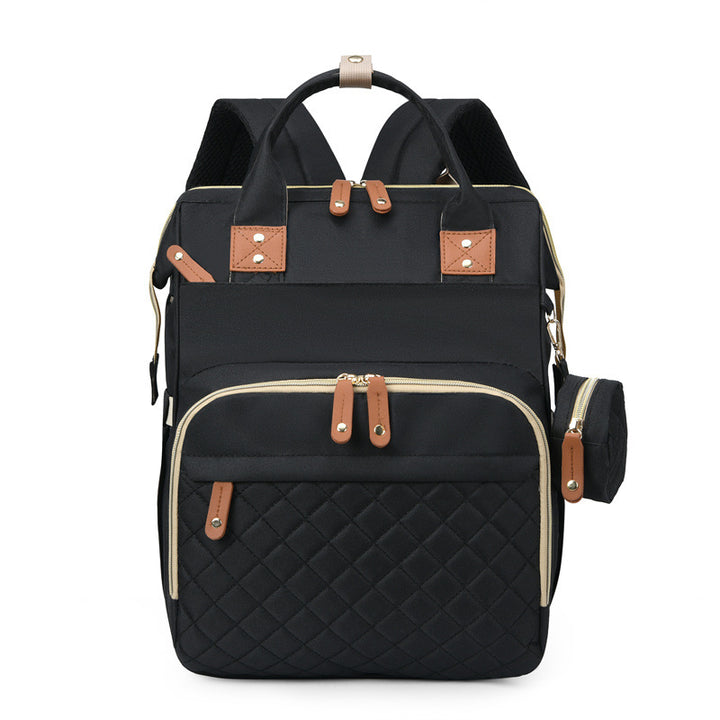 Versatile Multi-Pocket Quilted Backpack Kalsten
