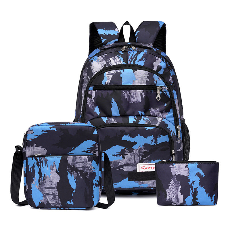 School backpack with multiple compartments and matching accessories Kalsten
