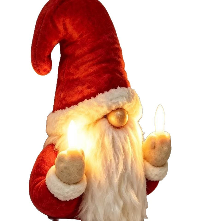 Humorous Christmas Light Figure Kalsten